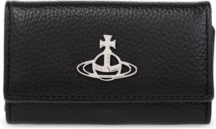 Vivienne Westwood Vegan Grain Sleuteletui Vrouw Black Dames