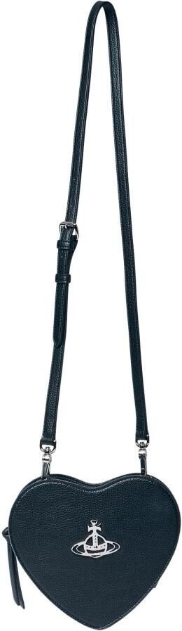 Vivienne Westwood Zwarte Synthetisch Leren Schoudertas Black Dames