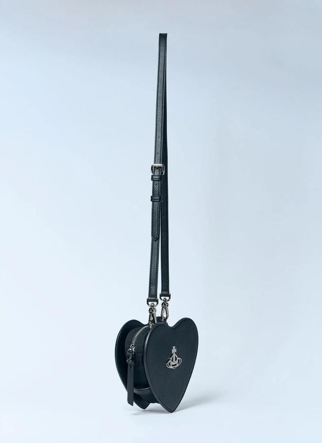 Vivienne Westwood Zwarte Synthetisch Leren Schoudertas Black Dames - Foto 5