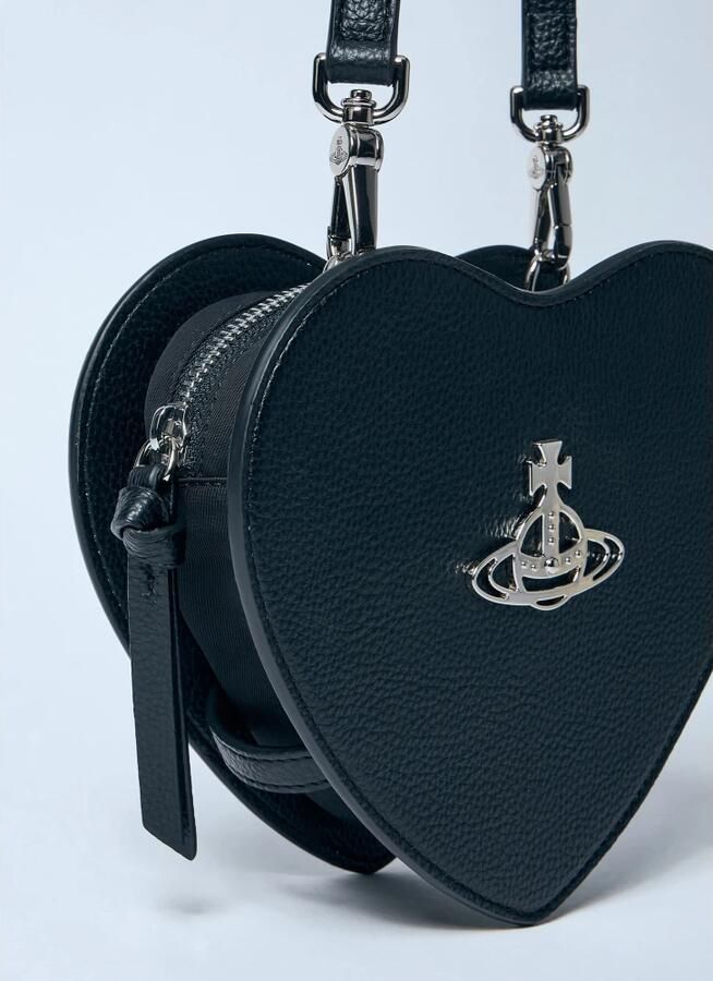Vivienne Westwood Zwarte Synthetisch Leren Schoudertas Black Dames - Foto 7