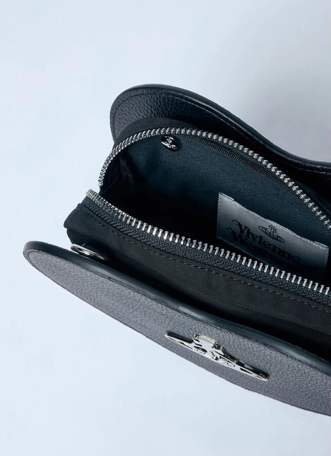Vivienne Westwood Zwarte Synthetisch Leren Schoudertas Black Dames - Foto 8