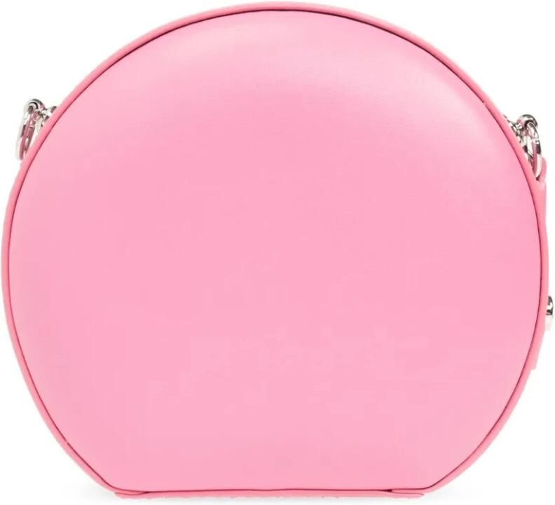 Vivienne Westwood Crossbody bags Orb Logo Mini Round Crossbody in poeder roze - Foto 5