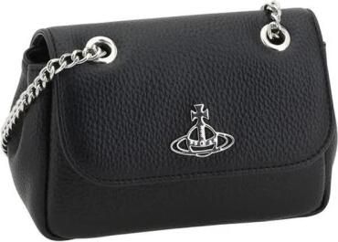 Vivienne Westwood Orb Logo Ketting Schouderband Tas Black Dames - Foto 3