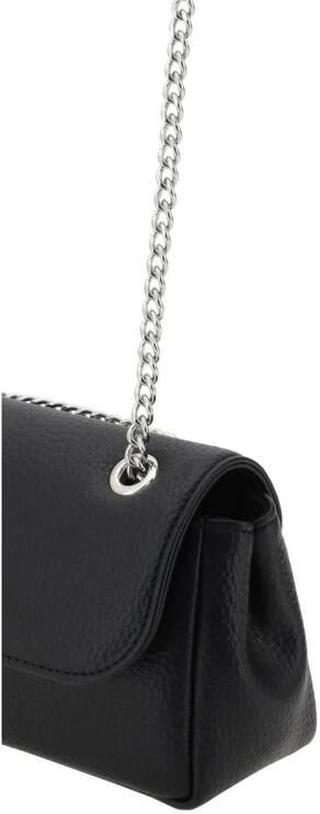 Vivienne Westwood Orb Logo Ketting Schouderband Tas Black Dames