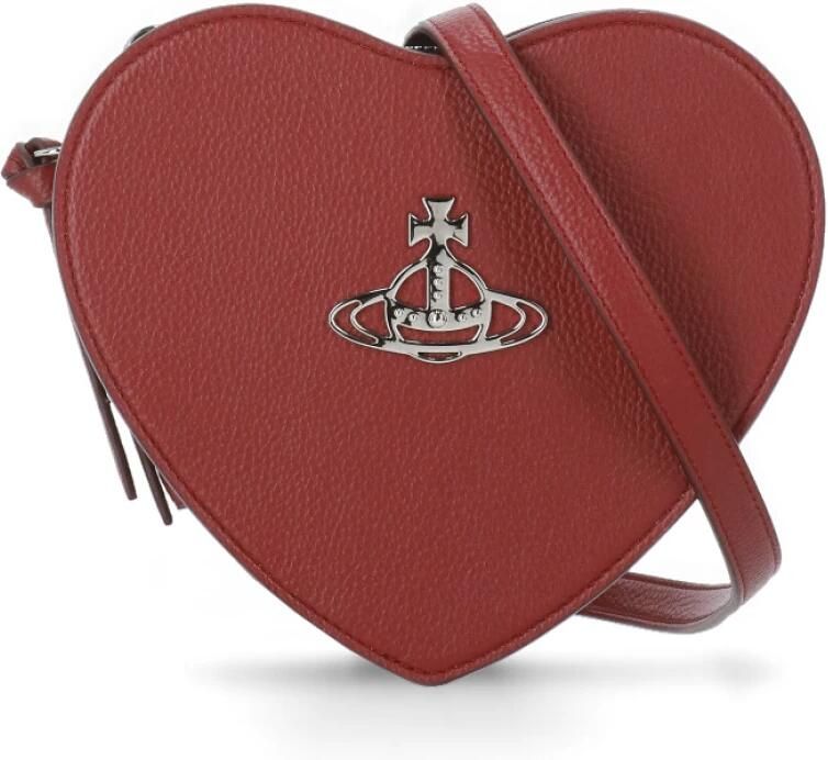 Vivienne Westwood Rode Synthetisch Leren Schoudertas Red Dames