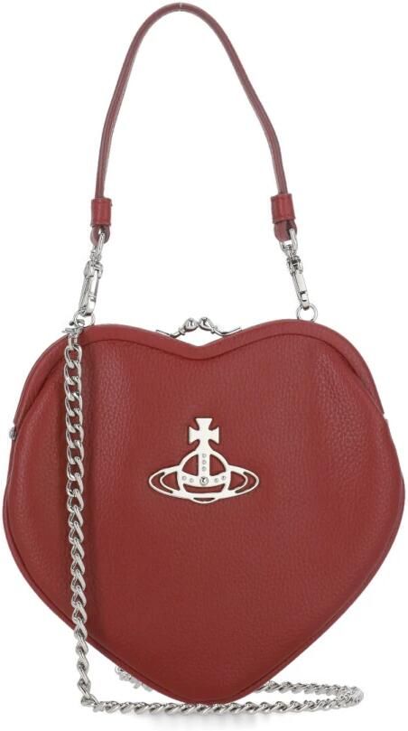 Vivienne Westwood Rode Synthetisch Leren Tas met Orb Logo Red Dames - Foto 7