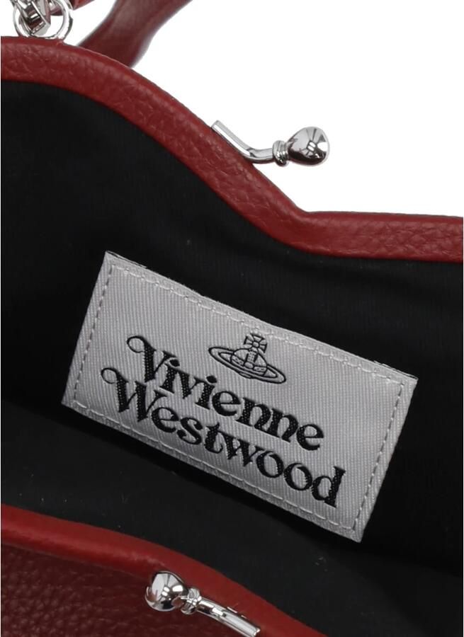 Vivienne Westwood Rode Synthetisch Leren Tas met Orb Logo Red Dames - Foto 2