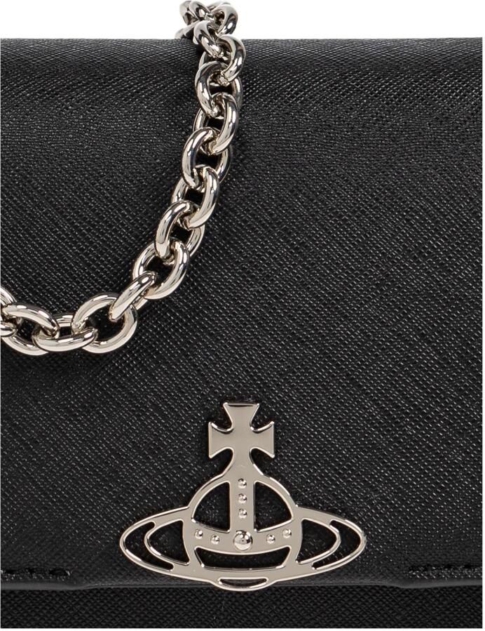 Vivienne Westwood Zwarte Synthetisch Leren Handtas met Orb Logo Black Dames - Foto 3