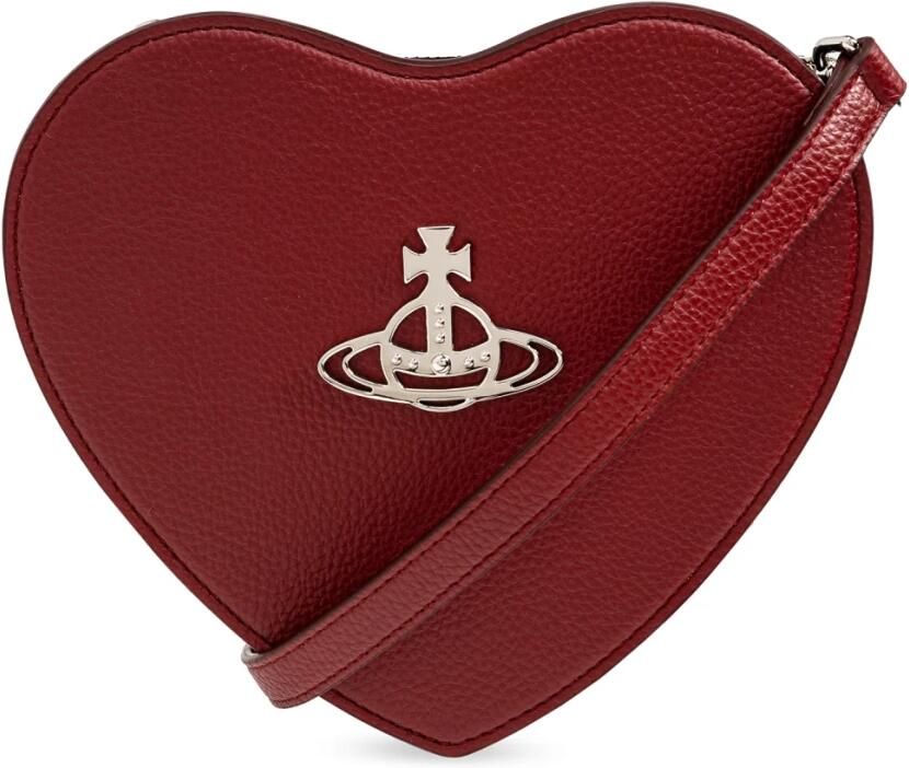 Vivienne Westwood Rode Synthetisch Leren Schoudertas Red Dames - Foto 8