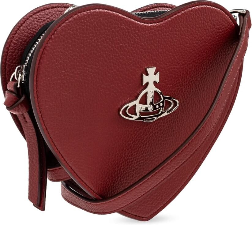 Vivienne Westwood Rode Synthetisch Leren Schoudertas Red Dames - Foto 5