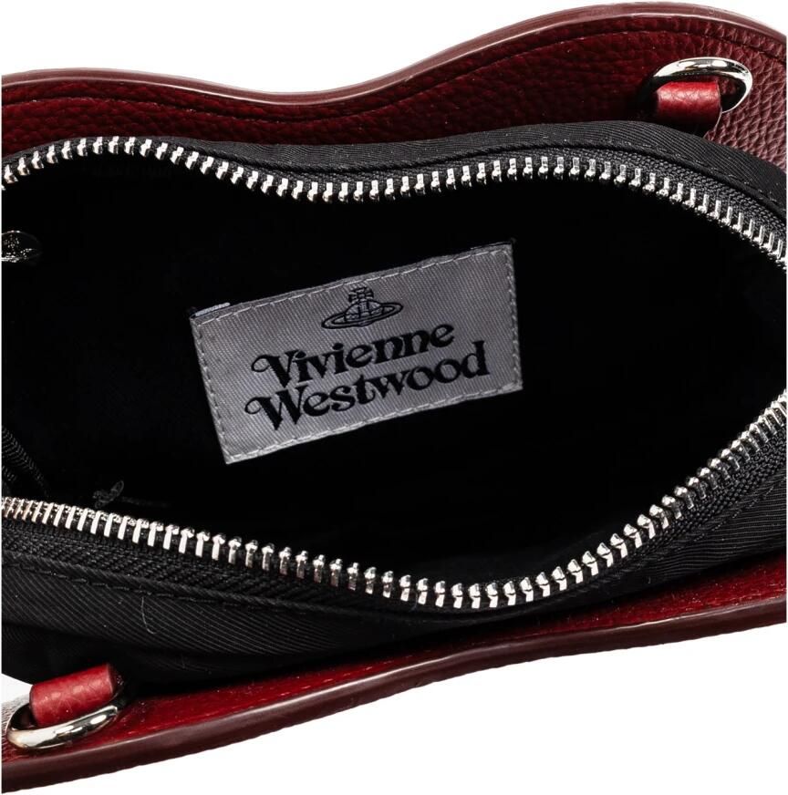 Vivienne Westwood Rode Synthetisch Leren Schoudertas Red Dames - Foto 2