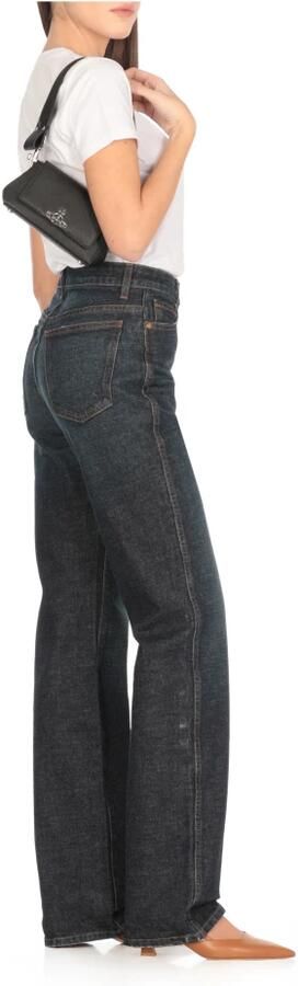Vivienne Westwood Zwarte Synthetisch Leren Handtas met Orb Logo Black Dames - Foto 13