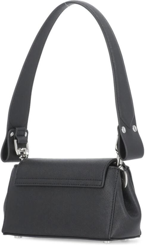 Vivienne Westwood Zwarte Synthetisch Leren Handtas met Orb Logo Black Dames - Foto 10
