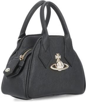 Vivienne Westwood Zwarte Synthetisch Leren Handtas met Orb Logo Black Dames - Foto 7