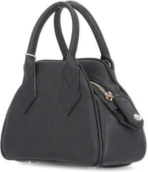 Vivienne Westwood Zwarte Synthetisch Leren Handtas met Orb Logo Black Dames - Foto 6
