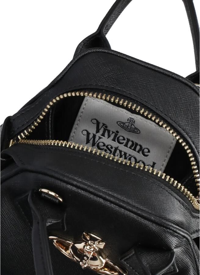 Vivienne Westwood Zwarte Synthetisch Leren Handtas met Orb Logo Black Dames - Foto 2