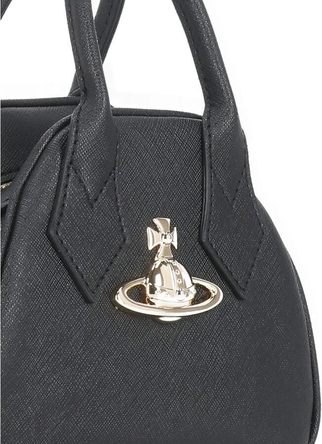 Vivienne Westwood Zwarte Synthetisch Leren Handtas met Orb Logo Black Dames - Foto 3