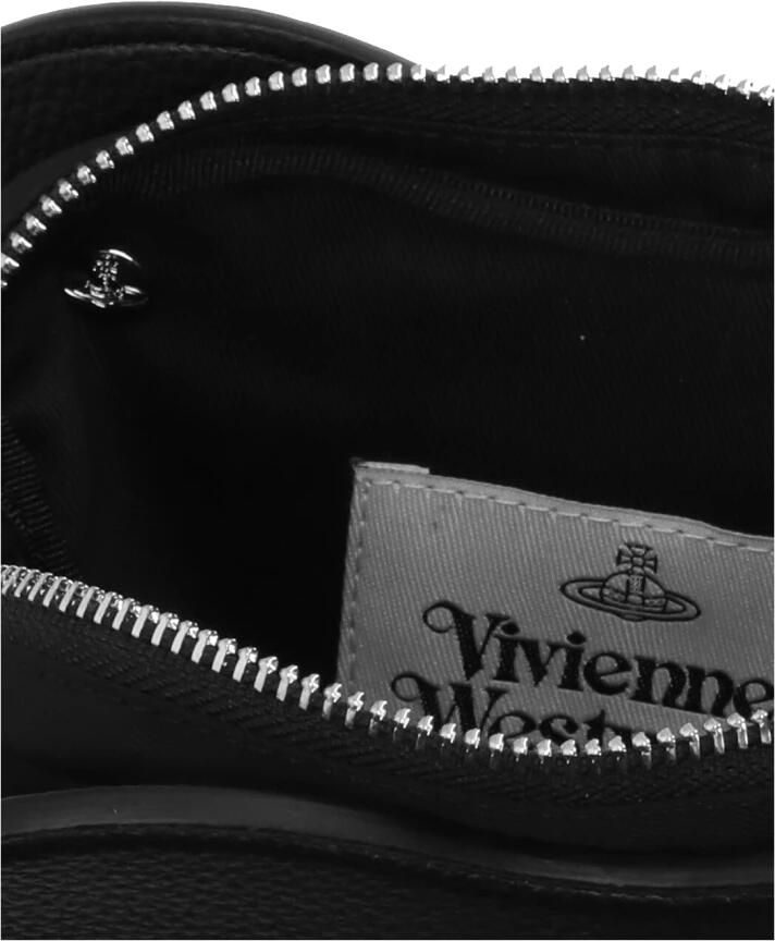 Vivienne Westwood Zwarte Synthetisch Leren Schoudertas Black Dames - Foto 3