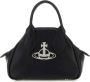 Vivienne Westwood Zwarte synthetisch leren mini Yasmine handtas Zwart Dames - Thumbnail 1
