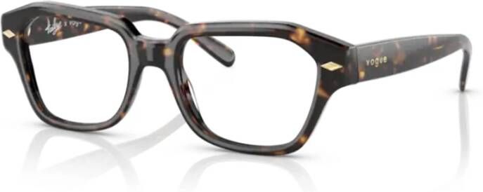 Vogue Glasses Brown Dames