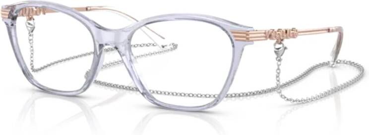 Vogue Transparent Violet Eyewear Frames Multicolor Dames