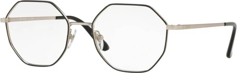 Vogue Black Eyewear Frames Multicolor