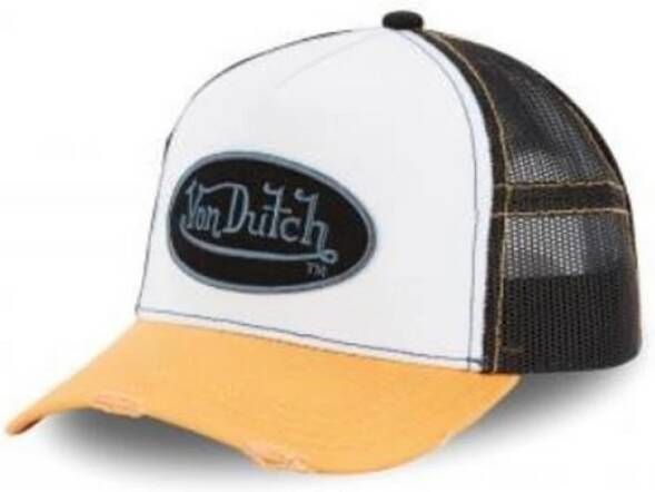 Von Dutch Caps Beige Unisex