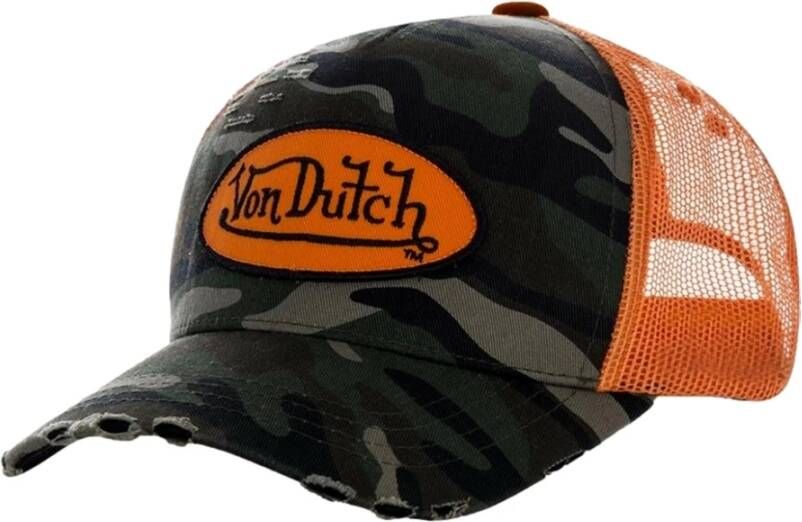 Von Dutch Caps Orange Heren