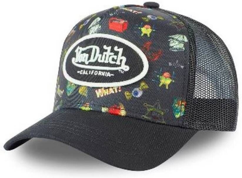Von Dutch Caps Black Unisex