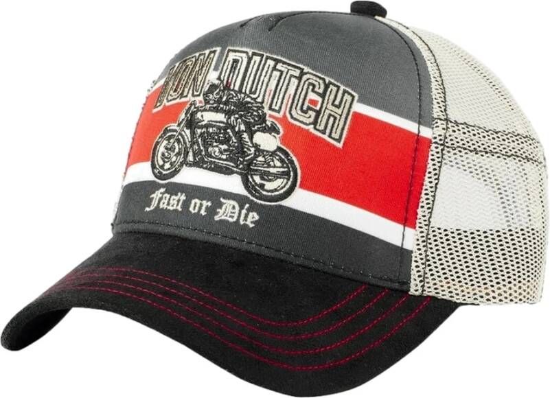 Von Dutch Pet Grijs Heren