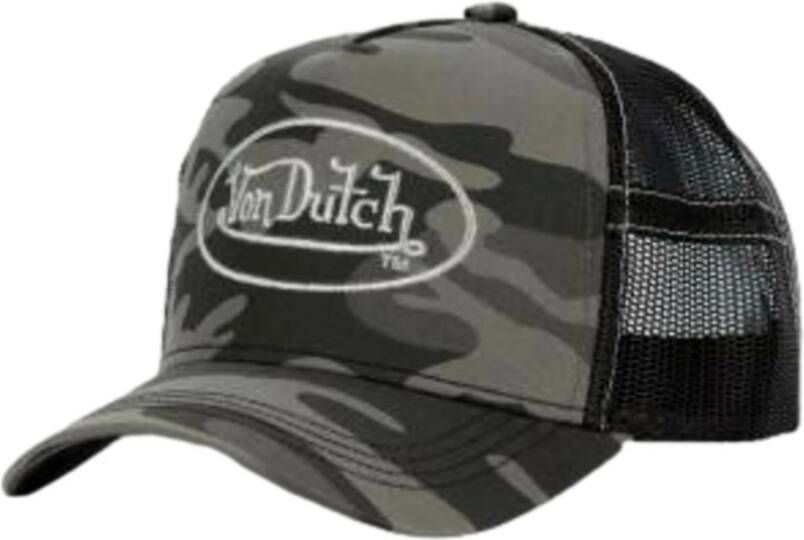 Von Dutch Pet Grijs Heren