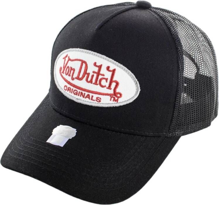 Von Dutch Pet logo Zwart Heren