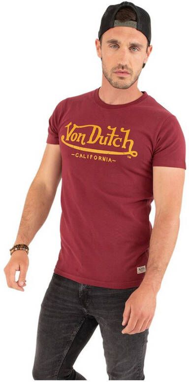 Von Dutch T-Shirts Rood Heren