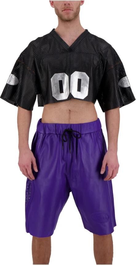 Von Dutch Lou-al Shorts Comfortabel en stijlvol Purple