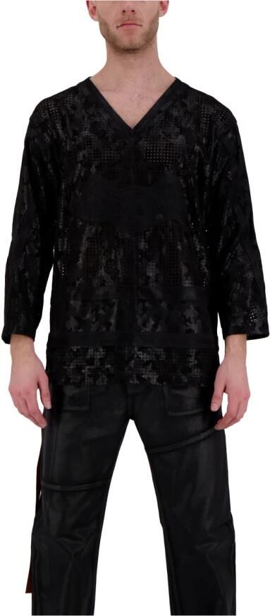 Von Dutch Leelee Lange Mouw Lifestyle T-shirt Black