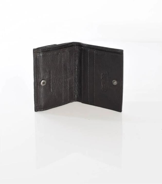 Von Dutch Leren Portemonnee Wekelijks Model Bruin Brown Unisex - Foto 2