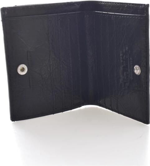 Von Dutch Leren Portemonnee Zwart Black Heren