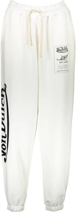 Von Dutch Popeye Jogger Comfortabele Joggingbroek White