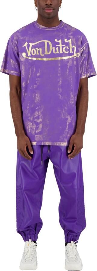 Von Dutch Luiz Model Broek Purple - Foto 2