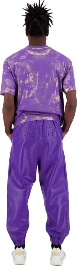 Von Dutch Luiz Model Broek Purple - Foto 3