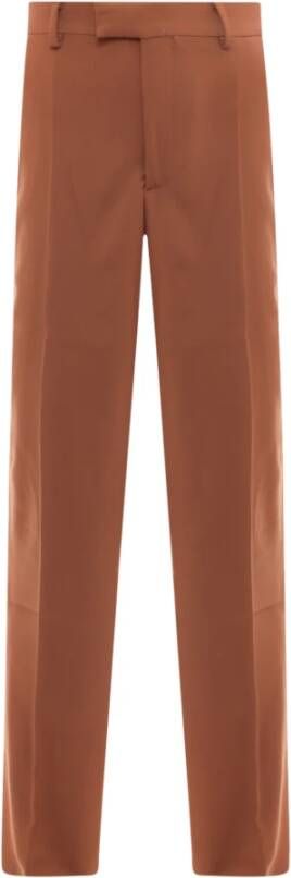 Vtmnts Leather Trousers Bruin Heren