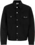 Vtmnts Paris Denim Jack Zwart Heren - Thumbnail 1