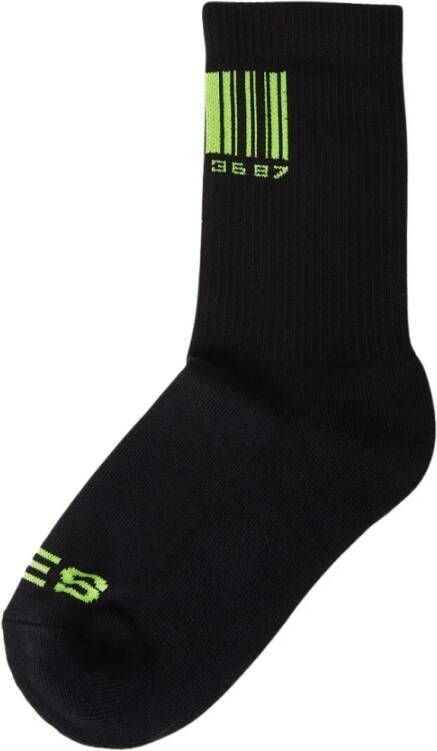Vetements Socks Zwart Unisex