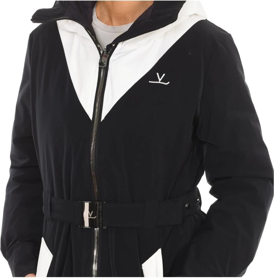 Vuarnet Omkeerbare gewatteerde jas met capuchon Black Dames