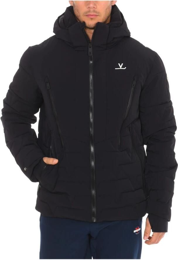 Vuarnet Ski Jas met Afneembare Capuchon Black Heren - Foto 3