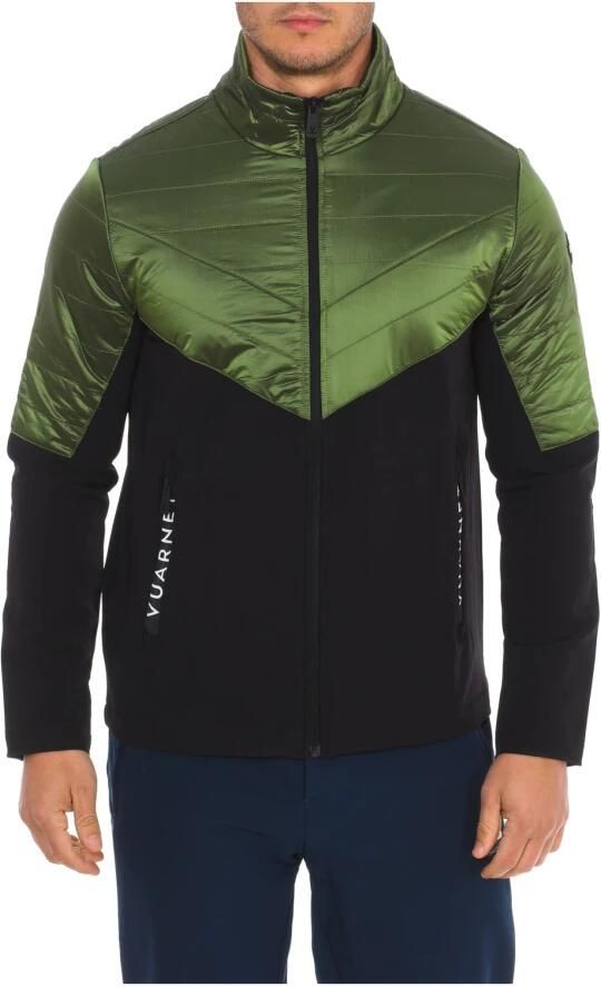 Vuarnet Technische Hoge Nek Rits Jas Green Heren - Foto 2