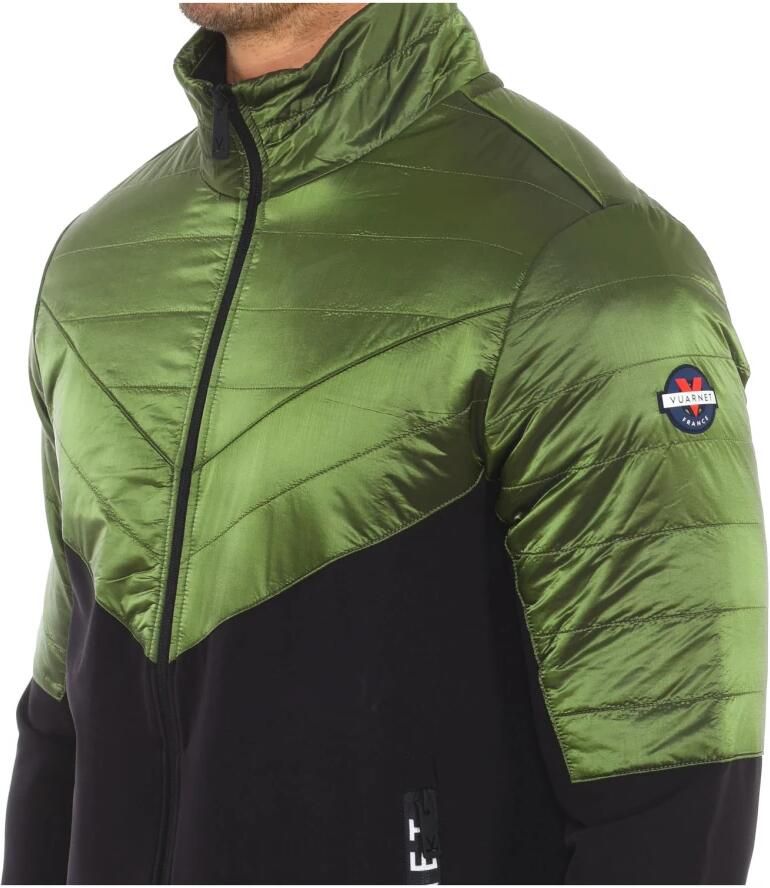 Vuarnet Technische Hoge Nek Rits Jas Green Heren