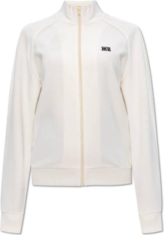 Wales Bonner Sweatshirt with standing collar White Dames