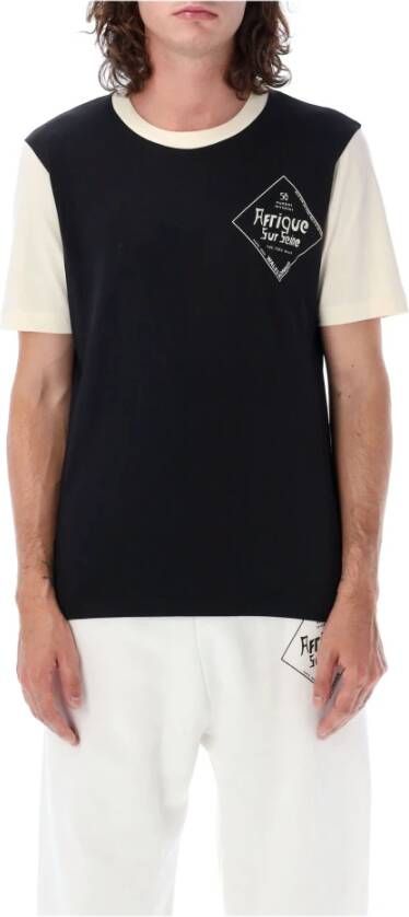 Wales Bonner T-Shirts Zwart Heren