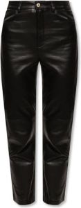 Wandler Carnation leather trousers Zwart Dames